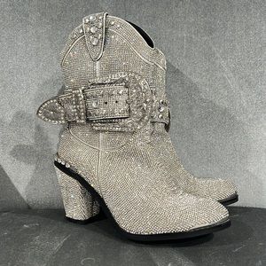 Icy Sheriff Shine Cowboy Boots